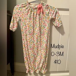 Mudpie baby gown